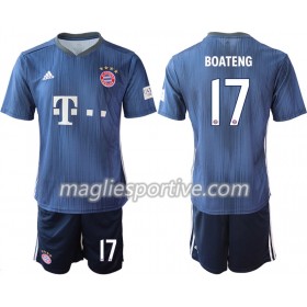 Completo Calcio Bayern Monaco BOATENG 17 Bambino Divisa Terza 2018/2019